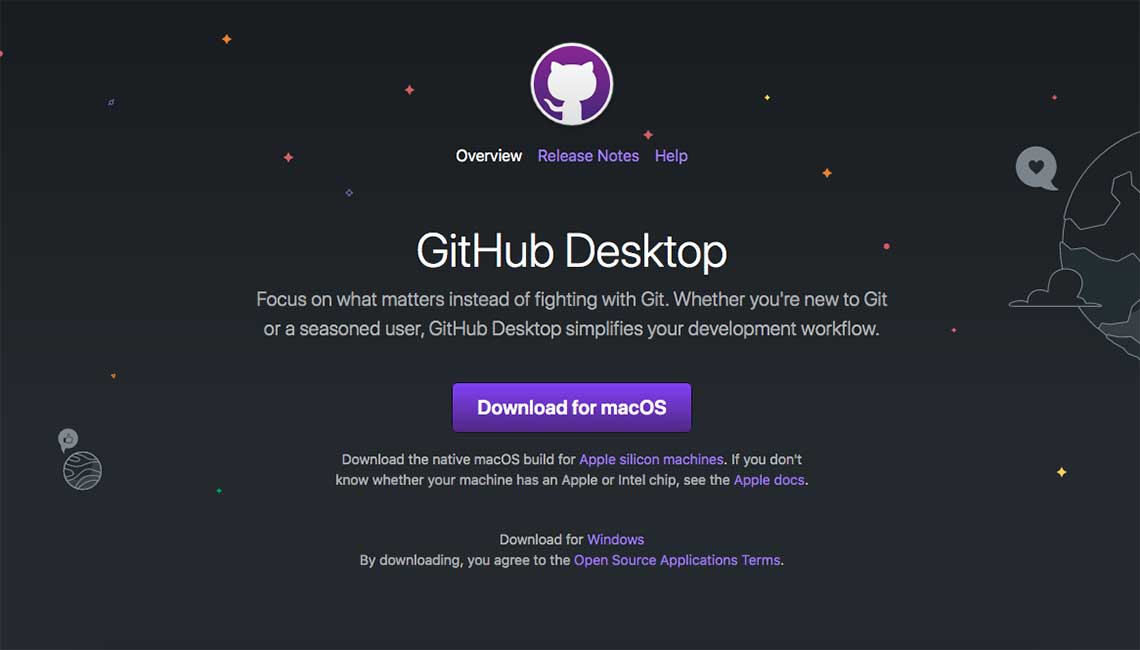 Github Desktop Homepage